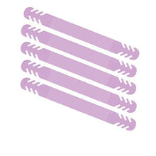 Load image into Gallery viewer, Set of 5 - Silicone Ear Savers - Pink | Anti-Slip Extension Hook for Ear Protection | Adjustable, Reusable and Stylish | Hook Buckle Strap Mask Extender for Pain Relief