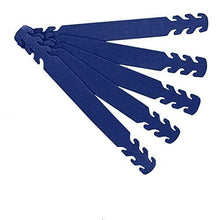 Load image into Gallery viewer, Set of 5 - PU Leather Ear Savers - Royal Blue | Anti-Slip Extension Hook for Ear Protection | Adjustable, Reusable and Stylish | Hook Buckle Strap Mask Extender Pain Relief