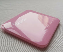 Load image into Gallery viewer, Pink Mask Storage Case, Portable Mask Holder for Face Masks, Plastic Face Cover Storage Box - Dustproof, Safe & Light