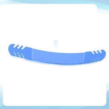 Load image into Gallery viewer, Set of 5 - Silicone Ear Savers - Blue | Anti-Slip Extension Hook for Ear Protection | Adjustable, Reusable and Stylish | Hook Buckle Strap Mask Extender for Pain Relief
