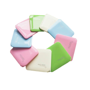 Pink Mask Storage Case, Portable Mask Holder for Face Masks, Plastic Face Cover Storage Box - Dustproof, Safe & Light